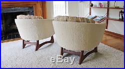 Mid Century Adrian pearsall Craft Associates Lounge Chairs