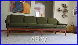 Mid Century Danish Modern Sofa, Denmark, Bramin