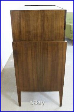 Mid-Century Modern 5-Drawer Walnut Tall Chest of Drawers/Dresser