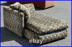 Mid Century Modern Baughman Lenor Larsen Style Chaise Lounge Chair Loveseat 60s