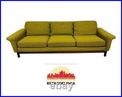 Mid-Century Modern Dux Green Sofa