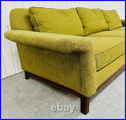 Mid-Century Modern Dux Green Sofa