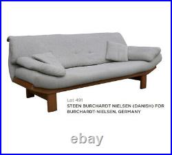 Mid Century Modern S STEEN BURCHARDT NIELSEN DANISH GERMANY Daybed Sofa TEAK VTG