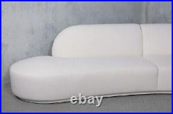Mid-Century Modern Sectional Sofa Milo Baughman-Inspired Elegance Restored