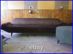 Mid Century Modern Sofas and Ottomans Adrian Pearsall style