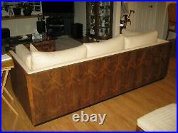 Mid Century Rosewood Box Sofa by designed by Milo Baughman