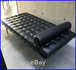 Mid century Alivar Barcelona couch daybed by Mies Van Der Rohe