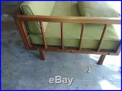 Mid century Danish /american modern daybed /trundle with walnut frame