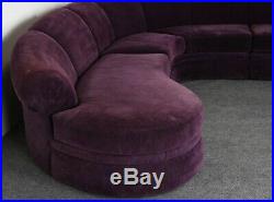Milo Baughman 3 Piece Sectional Sofa for Thayer Coggin, 1996