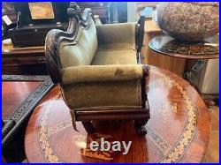 Miniature antique love seat