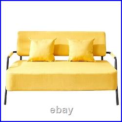 Modern Sofa Bed Couch Sleeper Durable Sofa Couch Loveseat Furniture with2 Pillows