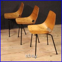 Modern design chairs 3 Tonneau furniture Pierre Guariche Steiner 1950s