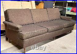 Old Vintage 1950's Mid-Century Modern 3-Seat couch sofa Baker Schwartz