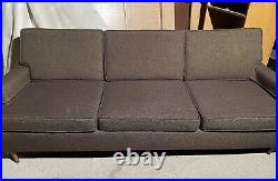 Old Vintage 1950's Mid-Century Modern 3-Seat couch sofa Baker Schwartz