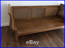 Oriental Carson Pirie Scott & Co. Day Bed Chinoserie Daybed Sofa Chaise Lounge