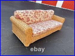 Outstanding Early 20th Century Rattan Sofa From Ralph Lauren