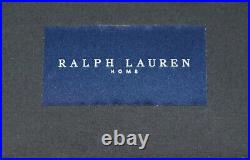 Pair Of Rrp £45,590 Ralph Lauren Brook Street Black Chesterfield Sofas