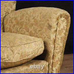 Pair armchairs design furniture chairs living room italian Borsani velvet 900