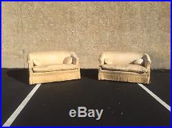 Pair of Antique Loveseats for reupolstery