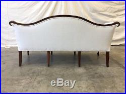 Pair of English Chippendale Mahogany Sofas Couches