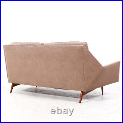 Paul McCobb for Directional Mid Century Angle Arm Sofa