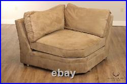 Pottery Barn'Pearce' Rolled Arm L-Sectional Sofa