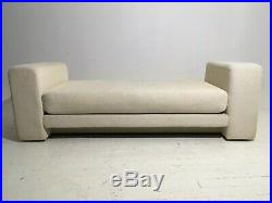 Pure Geometric Modern Milo Baughman Daybed/Chaise/Sofa Mid 20th Century Modern