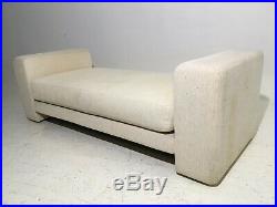 Pure Geometric Modern Milo Baughman Daybed/Chaise/Sofa Mid 20th Century Modern