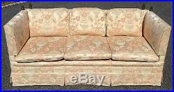 RARE Upholstered MECHANICAL SOFA to RECAMIER Couch / Day Bed / Chaise Lounge