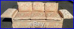 RARE Upholstered MECHANICAL SOFA to RECAMIER Couch / Day Bed / Chaise Lounge