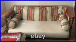 Rare Antique Couch/Sofa Wood Lacquer