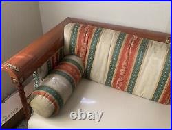 Rare Antique Couch/Sofa Wood Lacquer