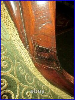 Rare Laminated Rosewood John Henry Belter Rococo Revival Settee Scroll Pattern