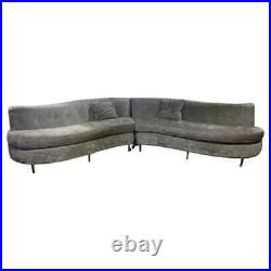 Rare Symmetrical Mid Century Modern Sectional Sofa