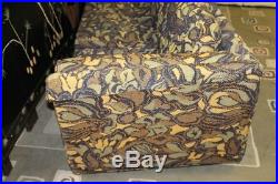 Retro Selig Jack Lenor Larsen Couch/Sofa Mid Century Rare Larsen Fabric 1950-60s