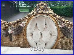 Richly Decorated Louis XVI Sofa/love Seat/settee Worldwide Shipping