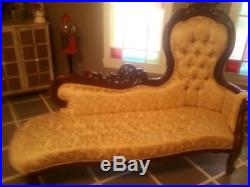 Rosewood, Couch, Chairs and Fainting Sofa, Victorian