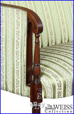 SWC- Mahogany Classical / Sheraton Sofa, New York, c. 1810