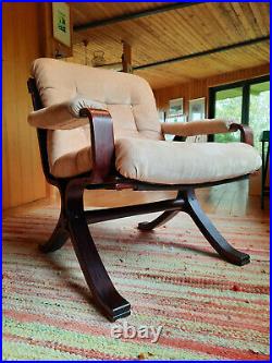 Sessel Clubsessel Palisander Vintage 60er Easy Chair Danish Westnofa Rykken Ära