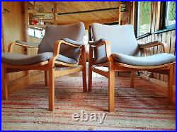Sessel Clubsessel Vintage 60er Retro Easy Chair Danish Westnofa Ära blau 1/2