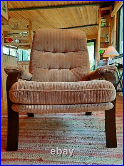Sessel Clubsessel Vintage 60er Retro Easy Lounge Chair Danish 70er Westnofa Ära