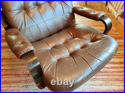Sessel Drehsessel Vintage 60er Retro Easy Swivel Chair 70er Danish Modern 60s