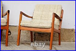 Sessel Teak Vintage Ole Wanscher Senator Easy Chair Danish Mid-Century 1 von 3