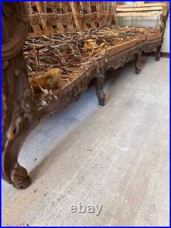 Set Of 2 Antique Sofa