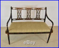 Settee Beaufort Traditional Southwood Furniture Co. Hand Painted Designs