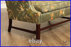 Sherrill Furniture Chippendale Style Camelback Loveseat