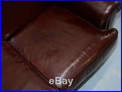 Small 142cm Wide Rrp £2800 All Leather Tetrad Motrose Two Seater Sofa Feather