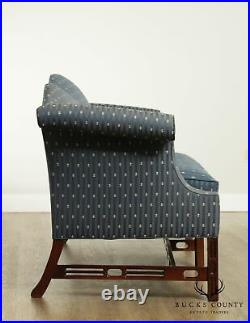 Southwood Chippendale Style Mahogany Camelback Sofa