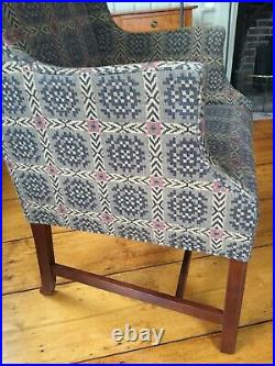 Southwood furniture #1830 small wing chair with Seraph Fabric
