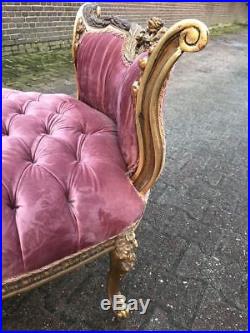 Special Handmade Louis XV Sofa/love Seat/settee